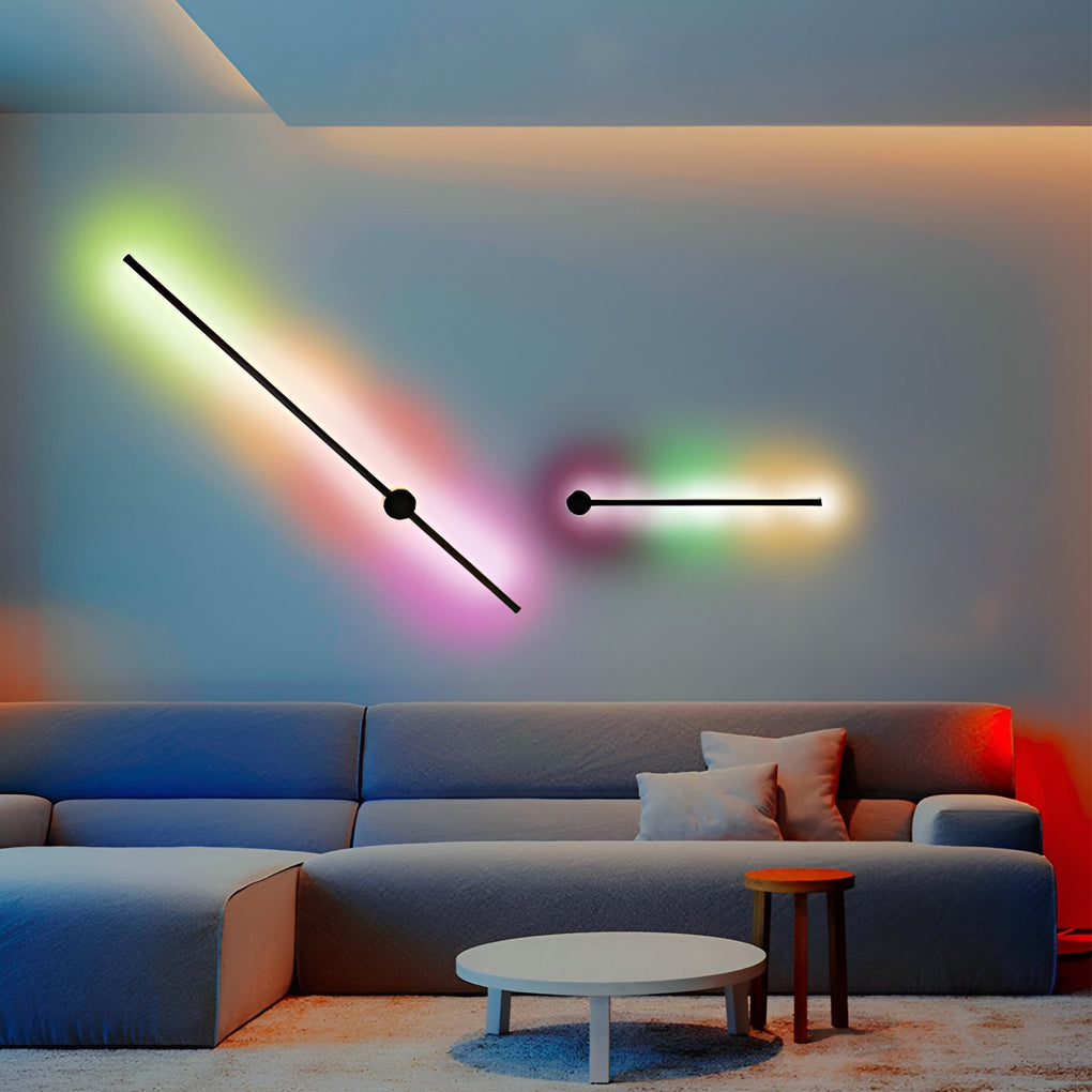 [Open-Box]Remote Control RGB Long LED Linear Lights Wall Sconces