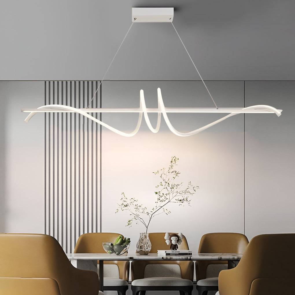 Creative Strip LED Stepless Dimming Nordic Kitchen Pendant Lighting - Dazuma