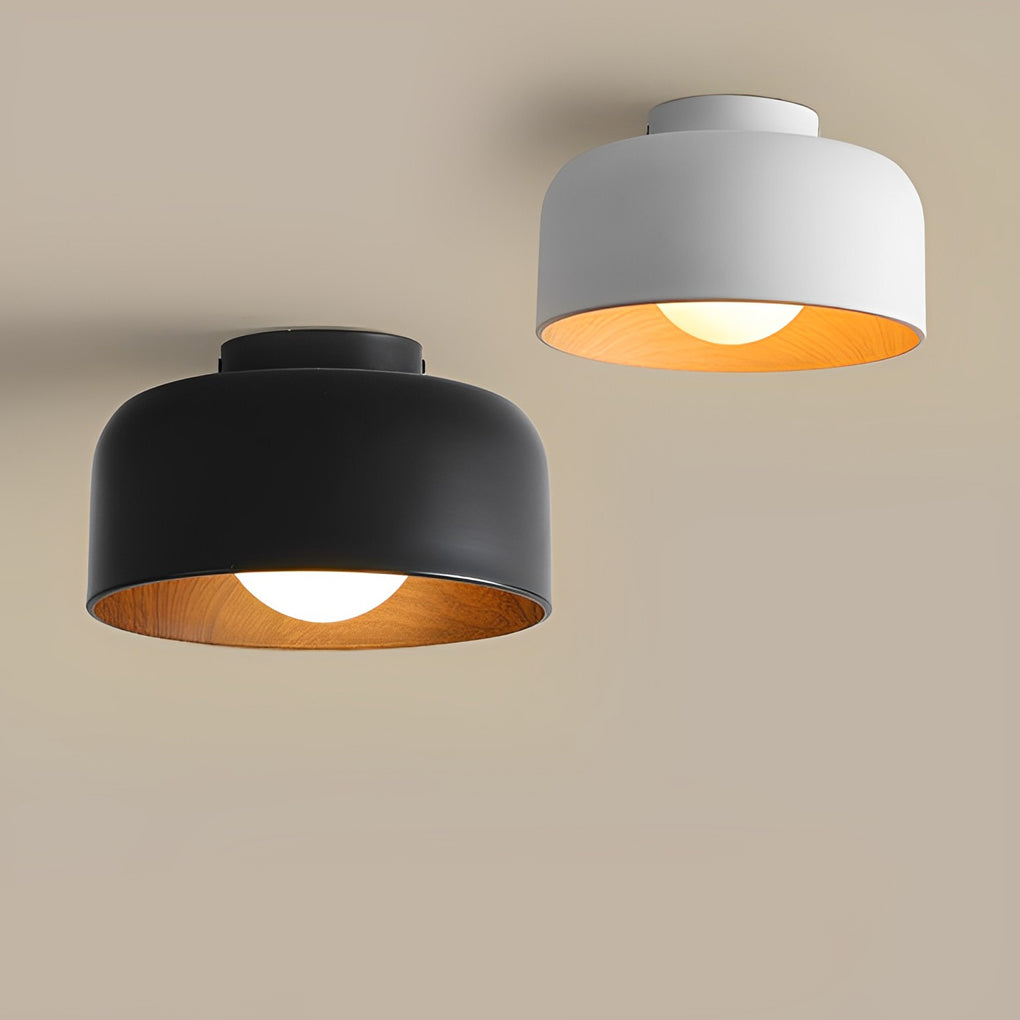 Minimalist Bowl-shaped LED Nordic Ceiling Light Flush Mount Lighting