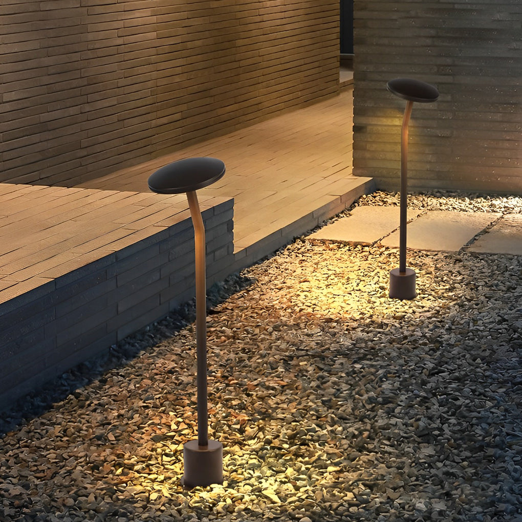 Outdoor Waterproof Mushroom Creative LED Modern Lawn Light Path Lamp