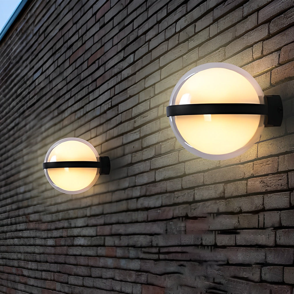Creative Round Up and Down Light LED Waterproof Outdoor Wall Lamp - Dazuma