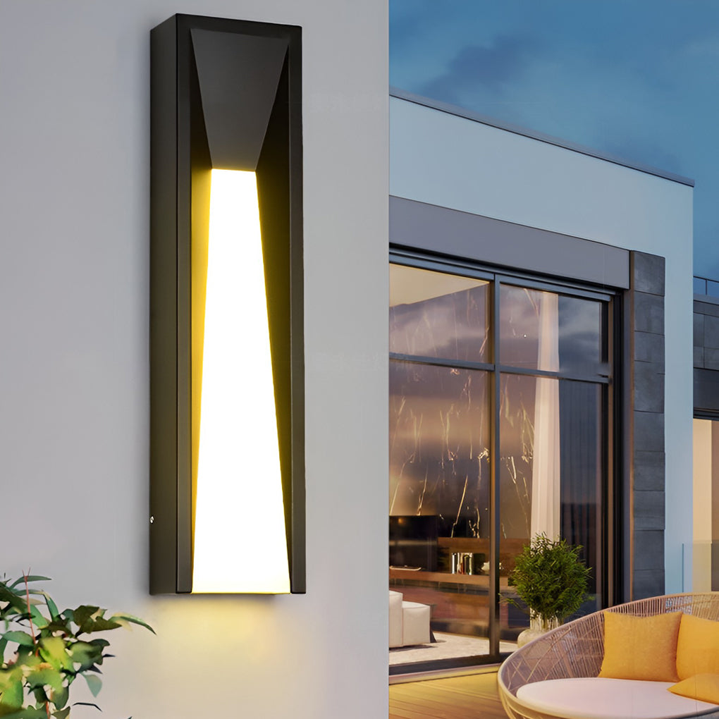 Rectangle 20W LED Waterproof Modern Wall Sconces Lighting Wall Lights Fixture