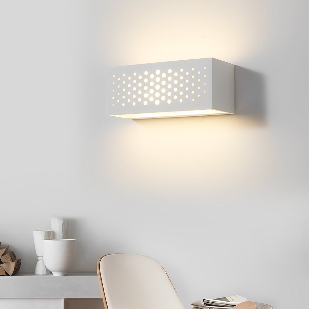 Rectangular Up and Down Light Modern LED Wall Lights Fixture Wall Lamp