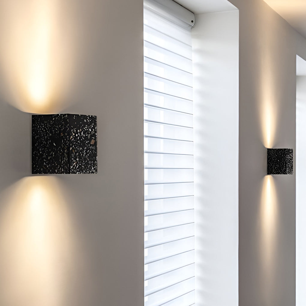 Square Up and Down Lights Nordic Wall Sconce Lighting Wall Lamp - Dazuma