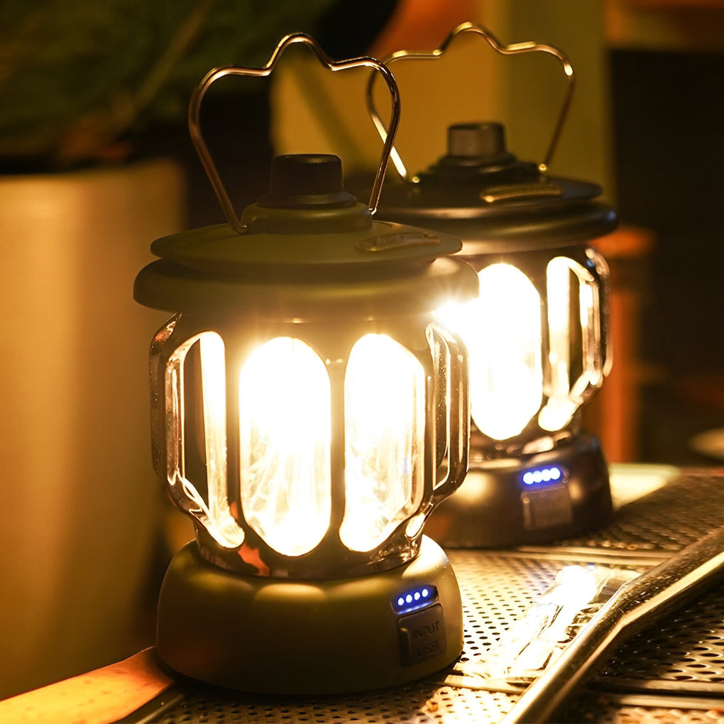 Portable Multi-function LED Waterproof Rechargeable Outdoor Lanterns - Dazuma