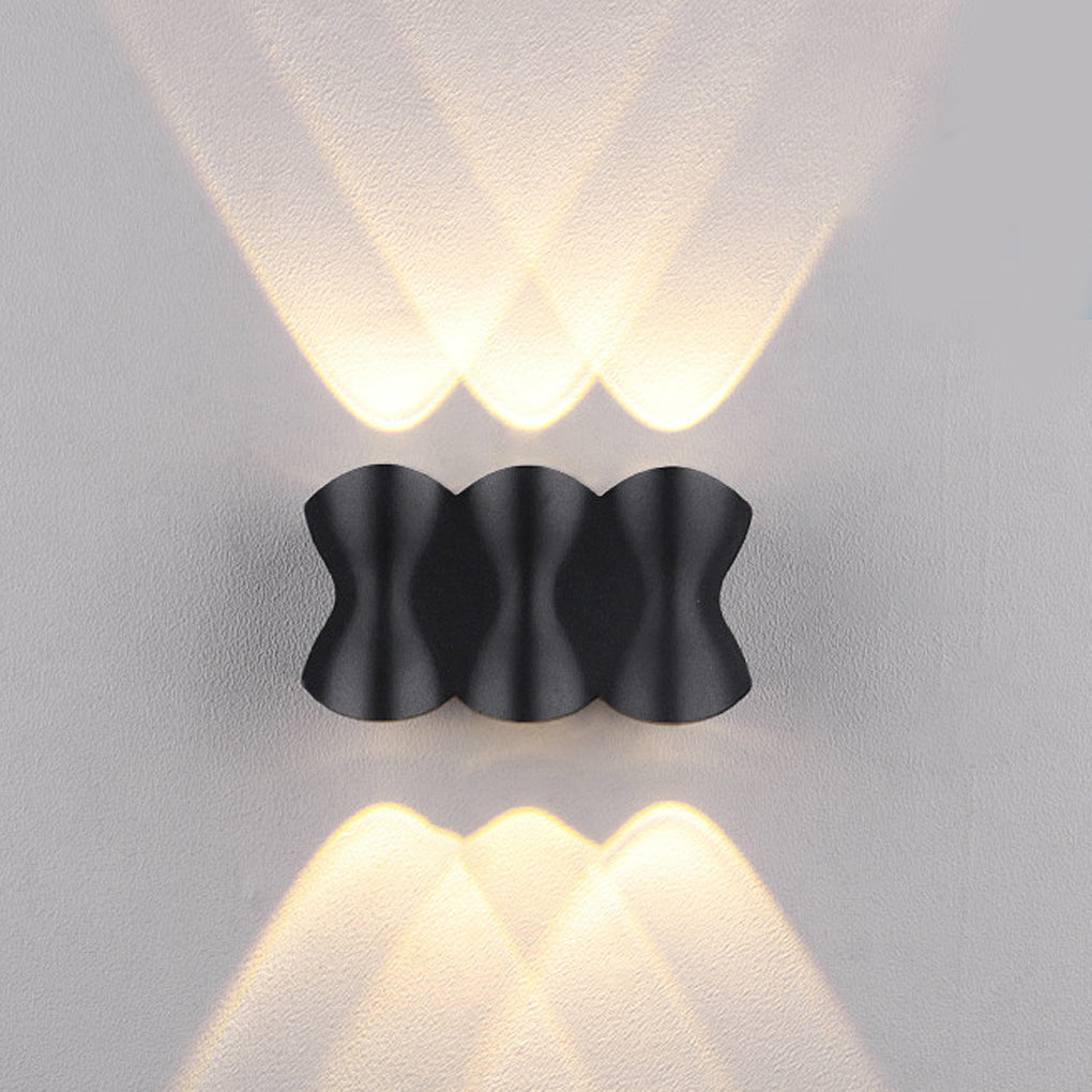 Creative LED Up and Down Lights Waterproof Modern Outdoor Wall Lamp