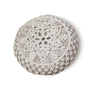 Nordic Style Round Woven Cotton Cushion