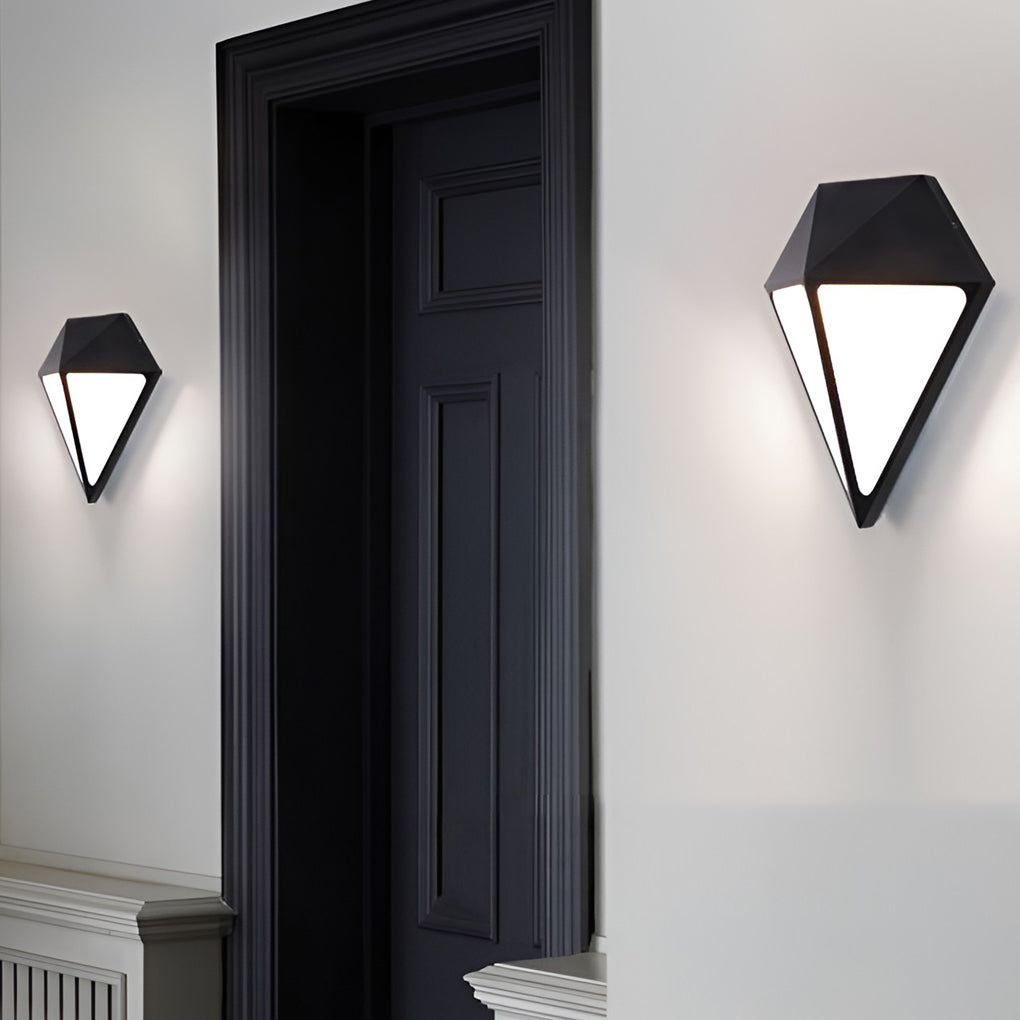 Creative Geometric LED Waterproof Modern Outdoor Wall Lamp Wall Lights Fixture