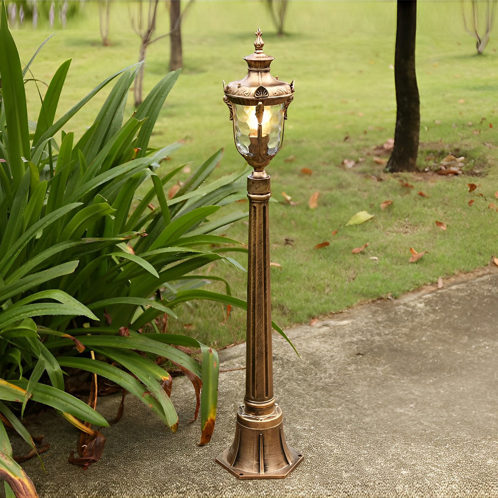 European-Style Waterproof Outdoor Lawn Lamp Elegant Pathway Lighting