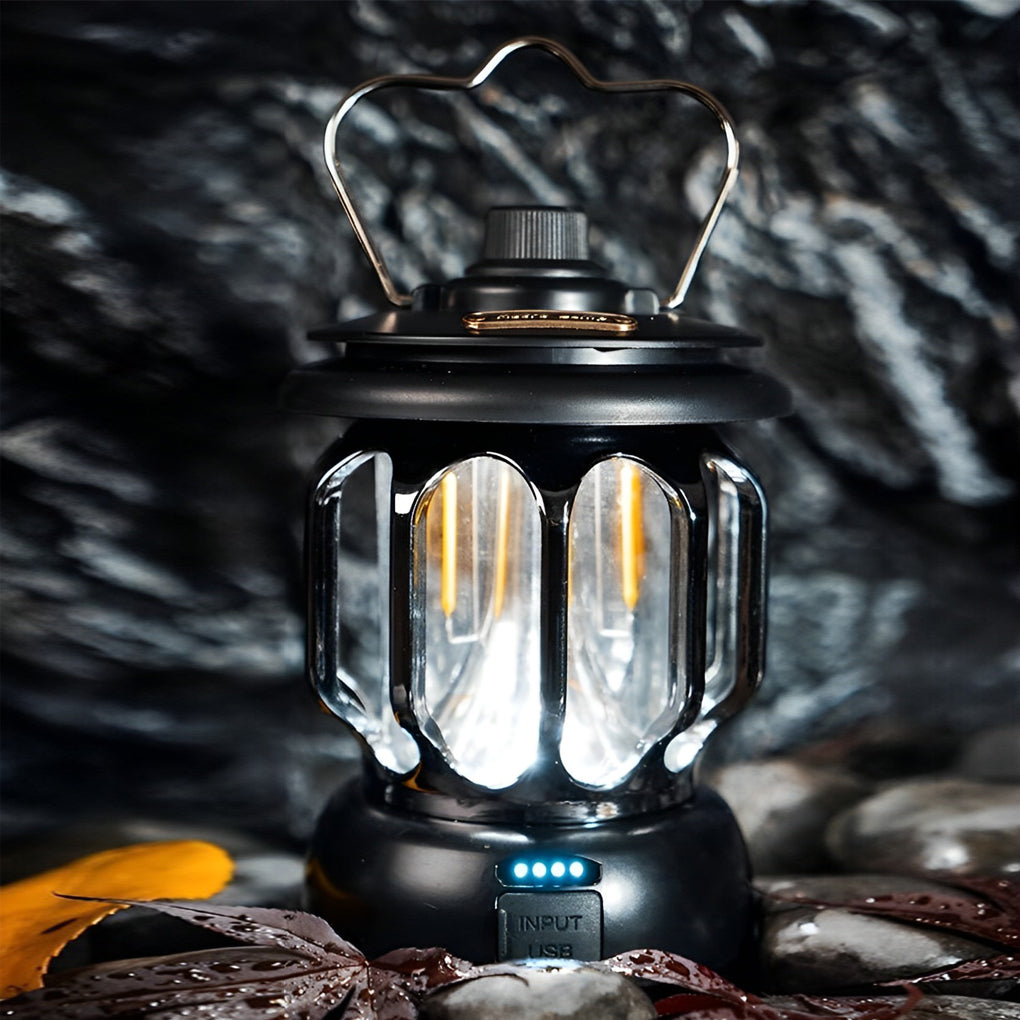 Portable Multi-function LED Waterproof Rechargeable Outdoor Lanterns