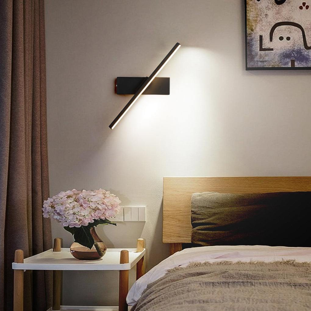 Modern 330° Rotatable Creative LED Bar Wall Lights Wall Sconce