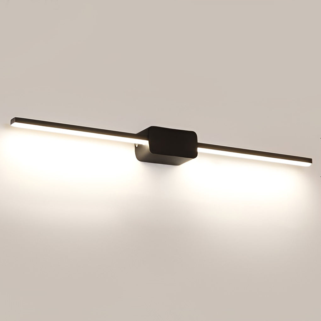 White/Black Modern 1-Light Linear Vanity Light LED Bath Bar
