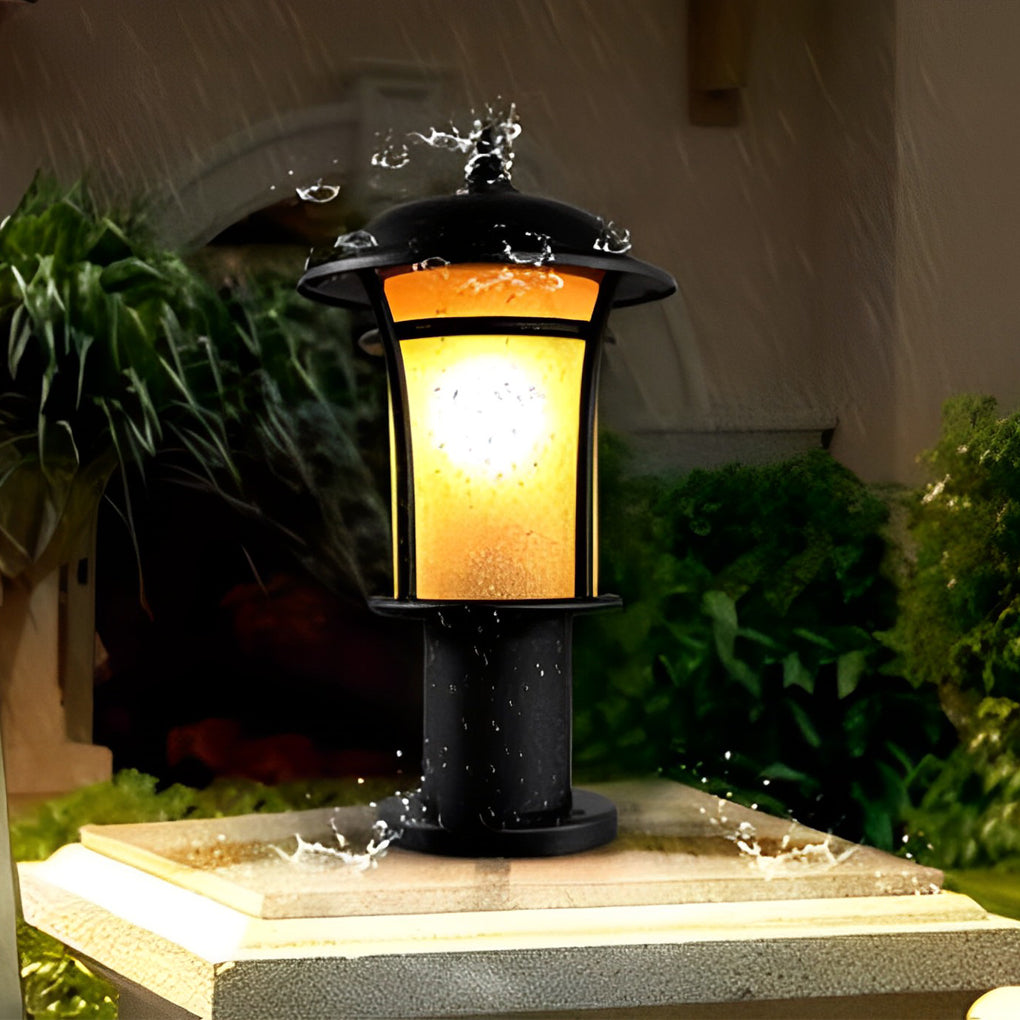 Classic Old England-Style Waterproof LED Garden Lamp