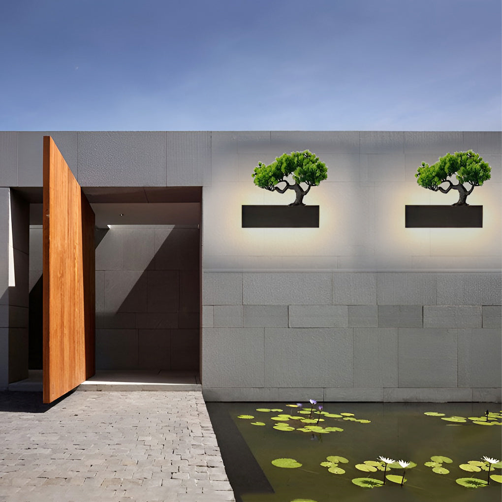 Waterproof Strip Landscape Decorative Modern Outdoor Wall Lights Sconces