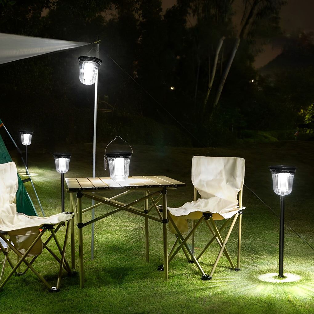 2Pcs Intelligent Solar Lawn Lights with Motion Sensor