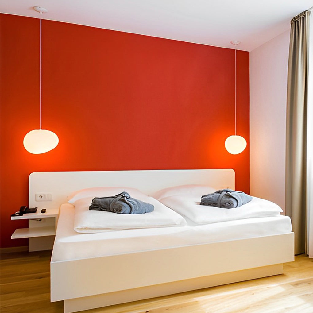 Creative PE Round Ball LED White Modern Pendant Light Hanging Lamp