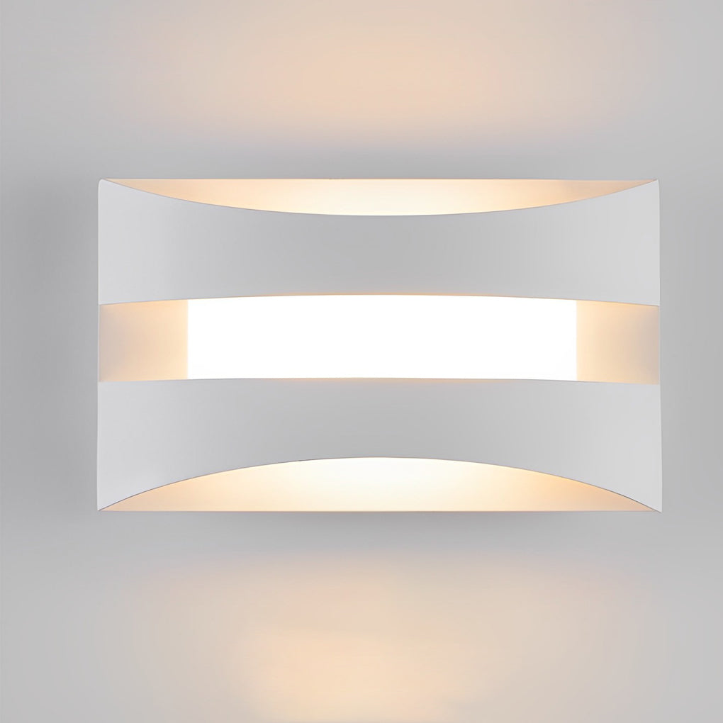 Rectangular Creative LED Minimalist Nordic Bedside Wall Sconce Lighting