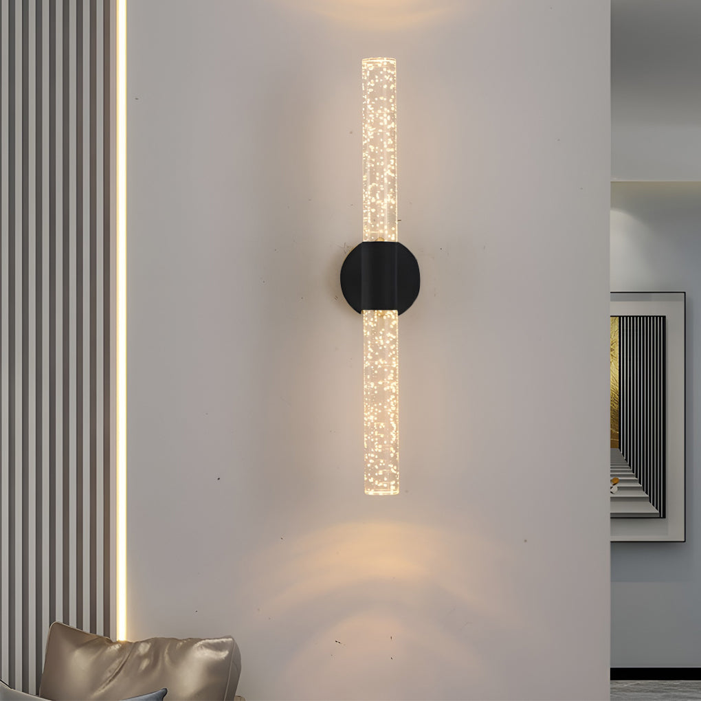 Nordic Cylinder LED Wall Lamp Wall Sconce Iron Acrylic Wall Light