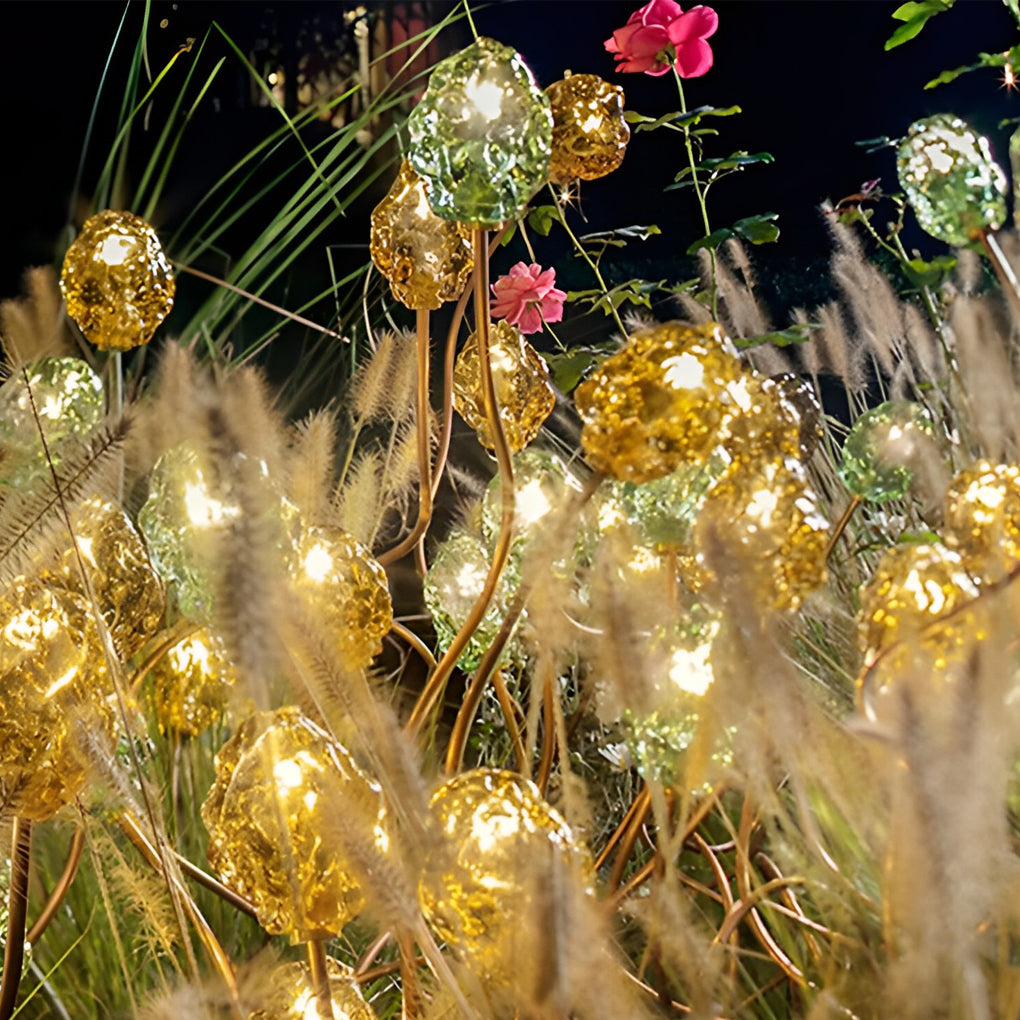 Outdoor Creative Flower Buds Decor Waterproof LED Modern Lawn Lights - Dazuma
