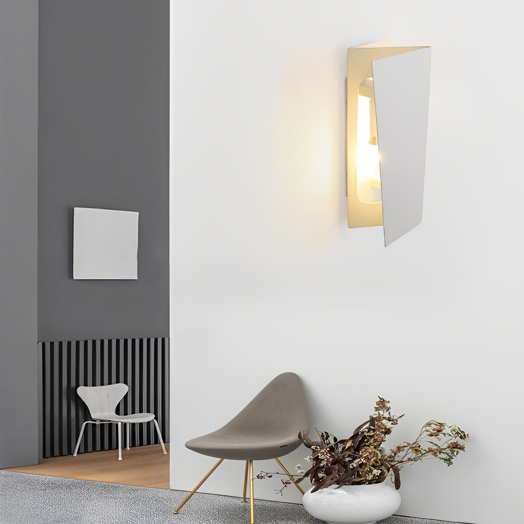 Folding Rectangular Iron LED up and Down Lighting Modern Wall Lamp - Dazuma