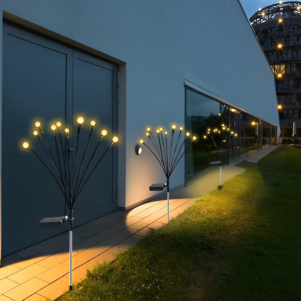 Solar Firefly Garden Lights Eco-Friendly & Weatherproof Outdoor Lighting