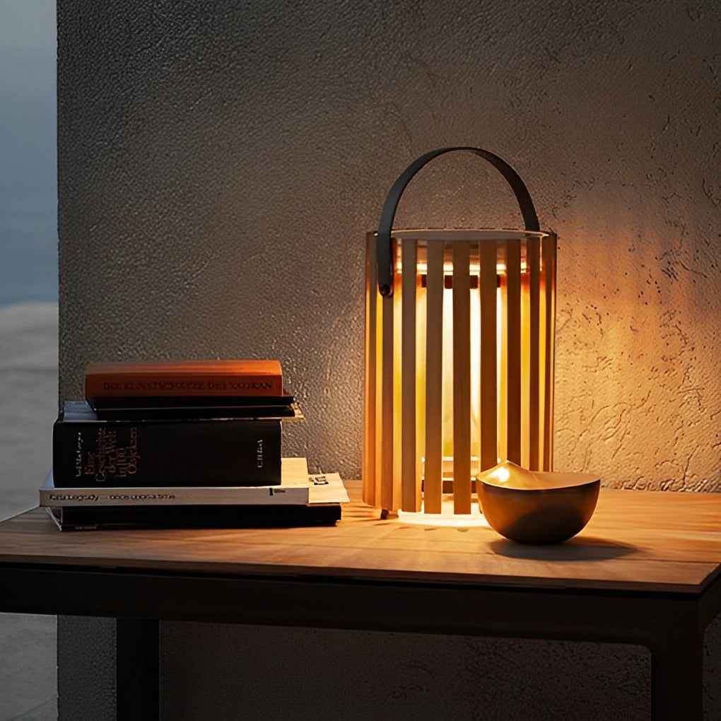 Portable Lantern Design Waterproof LED Modern Solar Outdoor Floor Lamp