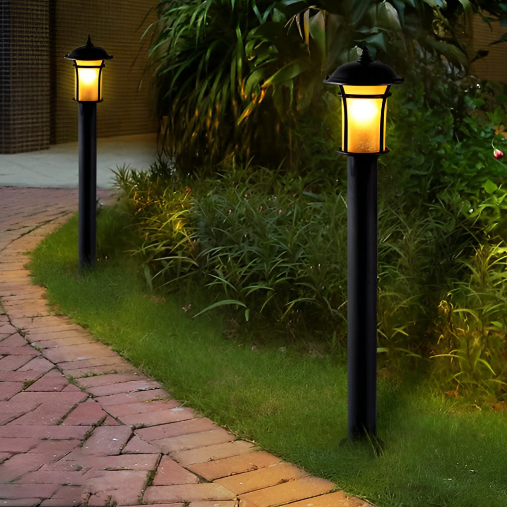 Classic Old England-Style Waterproof LED Garden Lamp