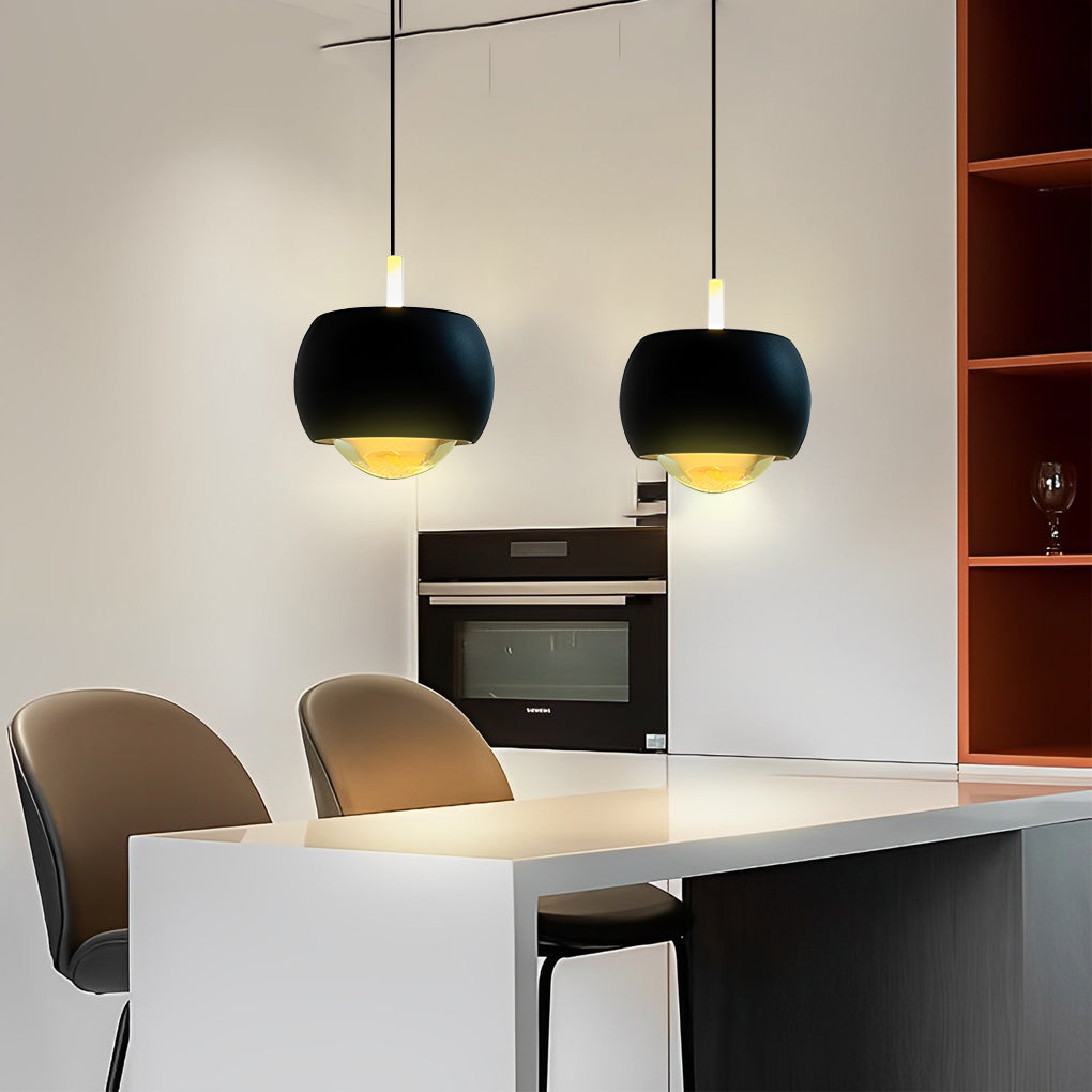 Round Up and Down Adjustable LED Modern Kitchen Pendant Lighting Chandeliers