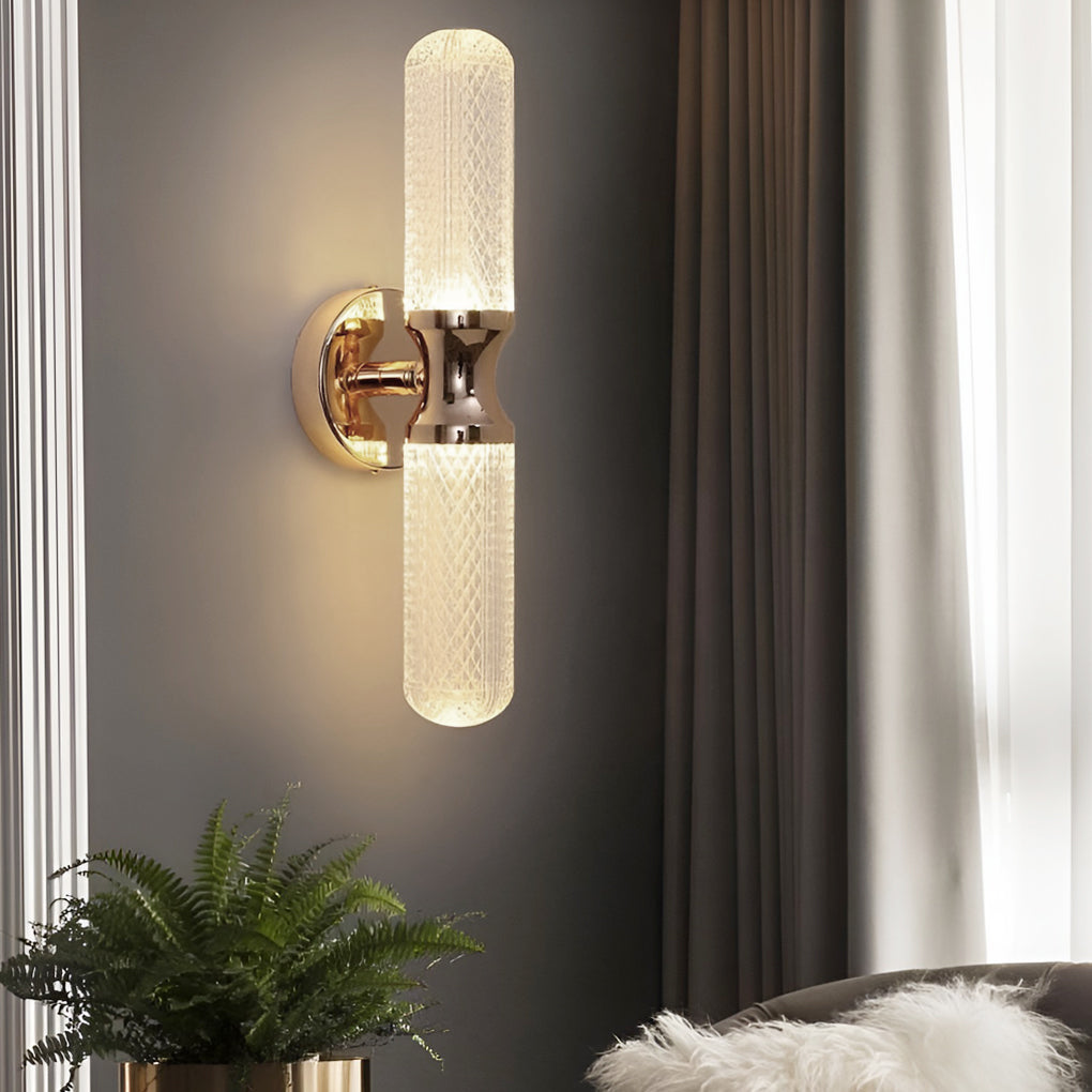 Minimalist Strip Three Step Dimming Light LED Modern Wall Sconces Lighting - Dazuma