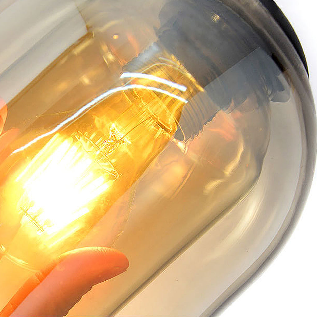 [Open-Box]Double-layer Glass Lampshade Nordic Minimalist Wall Lamp Wall Sconce Lighting