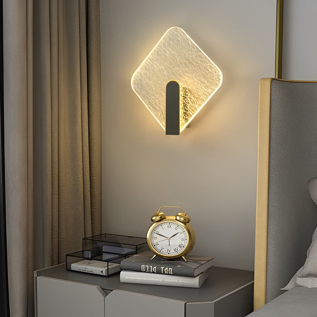 [Open-Box] Minimalist Round Square LED Creative Modern Wall Lamp Bedside Lights