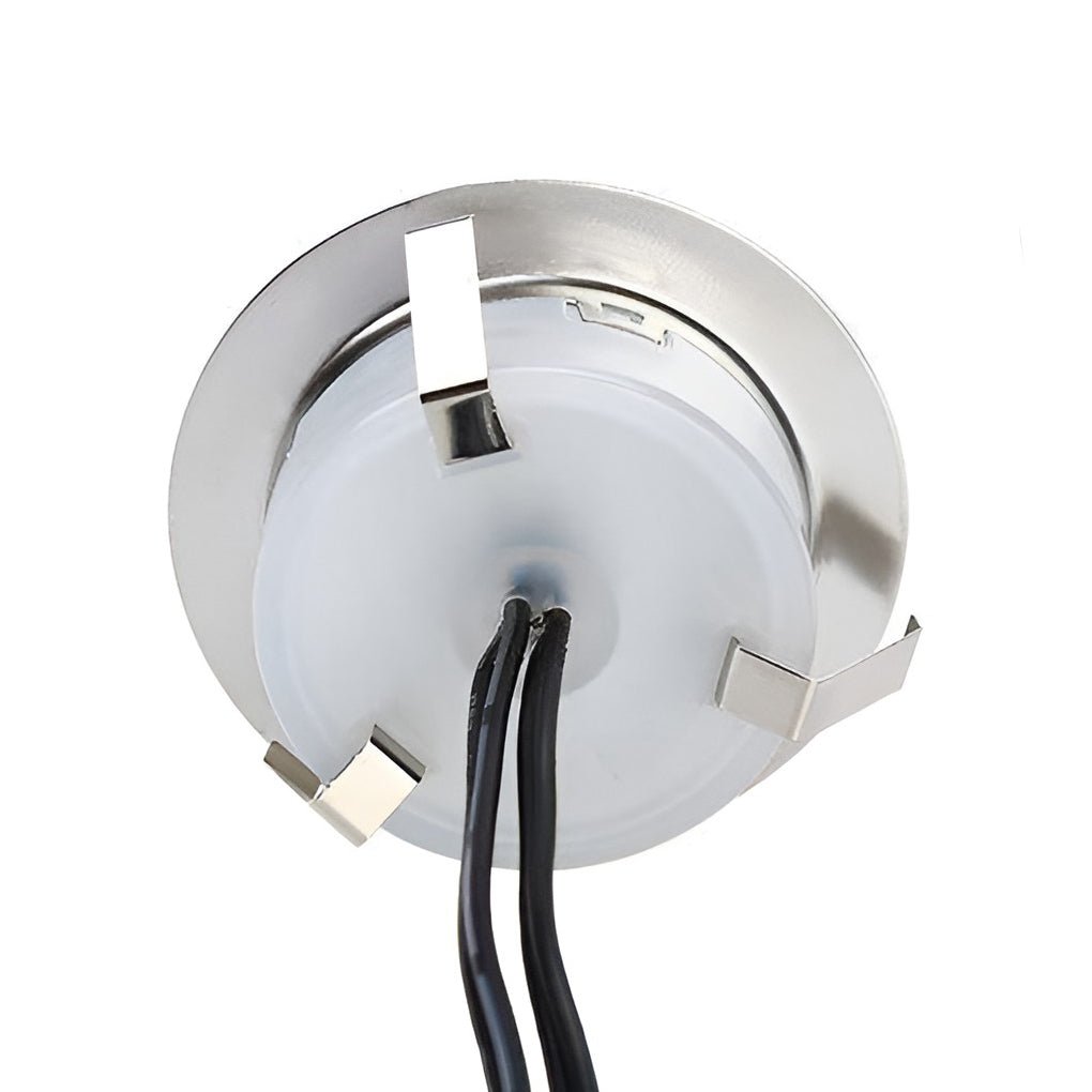 Lux Bright White Stainless Steel 1.5W LED In - Ground Well Lights for Decks and Steps