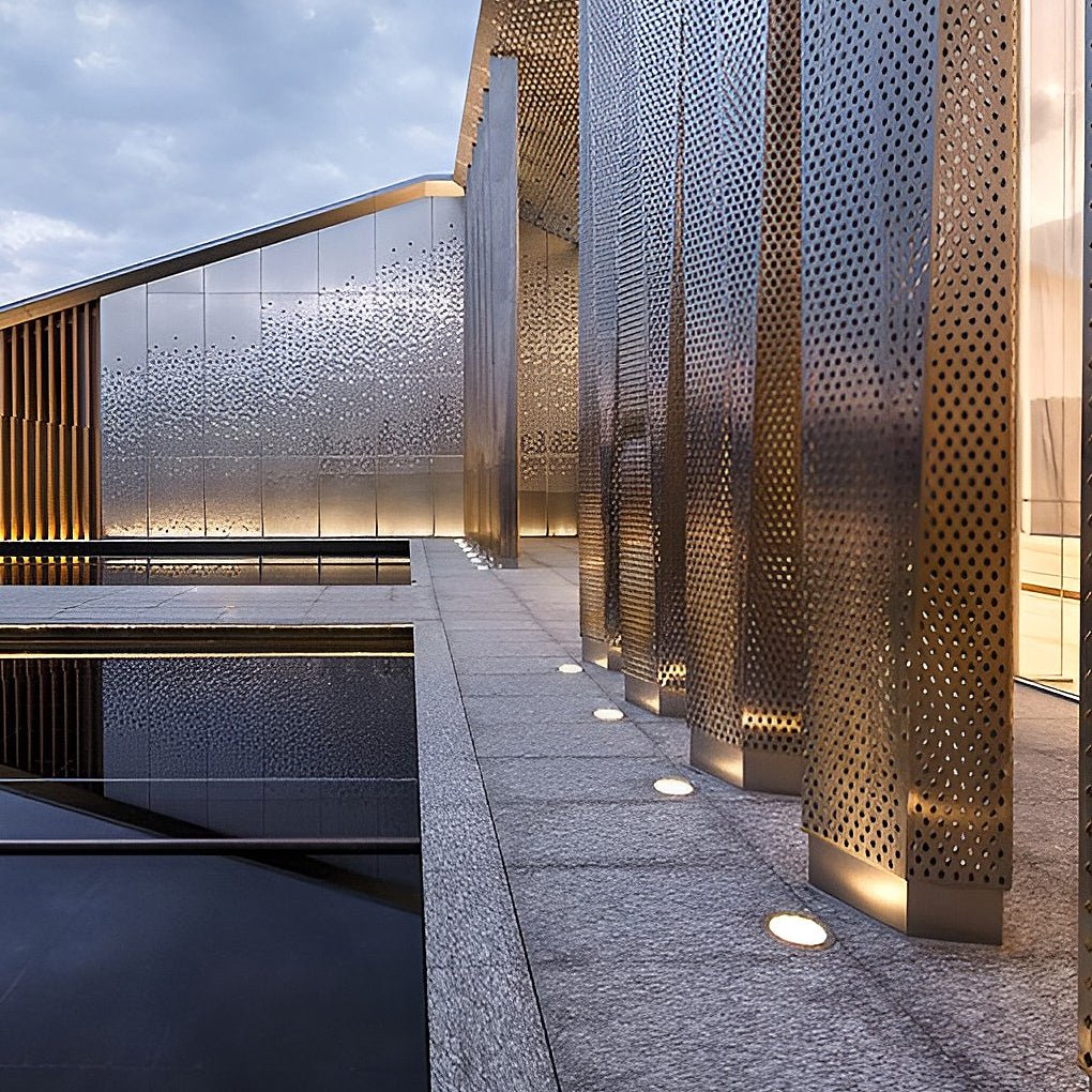 Lux Bright White Stainless Steel 1.5W LED In - Ground Well Lights for Decks and Steps