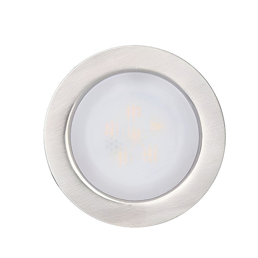 Lux Bright White Stainless Steel 1.5W LED In - Ground Well Lights for Decks and Steps