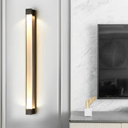 Minimalist Strip Crystal LED Postmodern Wall Lamp Wall Sconce Lighting - Dazuma