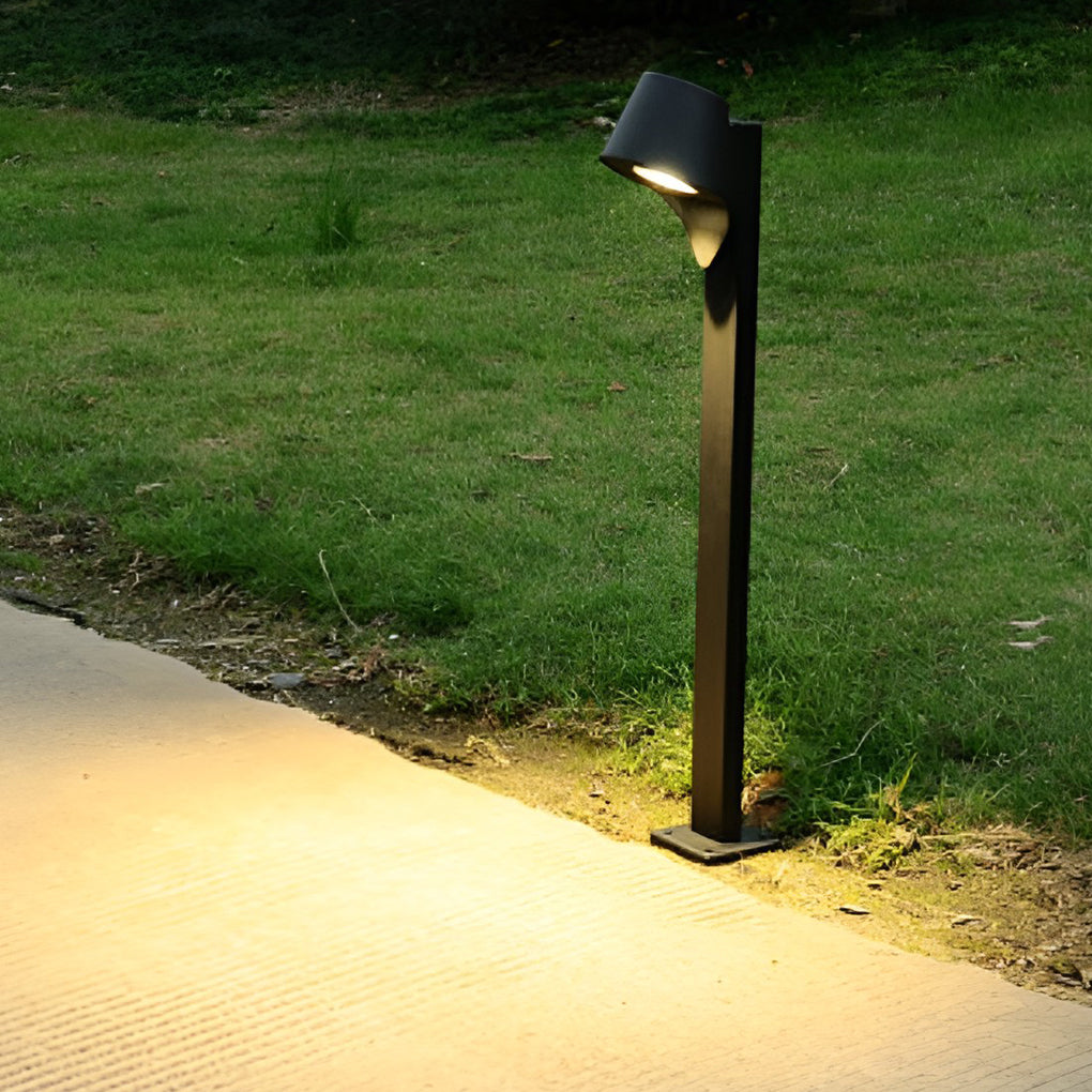 Sleek Black 10W LED Pathway Light Minimalist Outdoor Waterproof Lighting