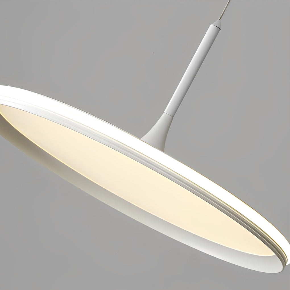 Round Ultra Thin Minimalist LED Nordic Chandelier Pendant Lighting