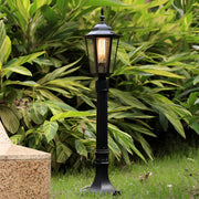 Retro Waterproof Led Black Modern Outdoor Pathway Lights Lawn Lights - Dazuma
