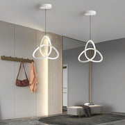 Circular Rings Creative Three Step Dimming LED Modern Chandelier Light - Dazuma