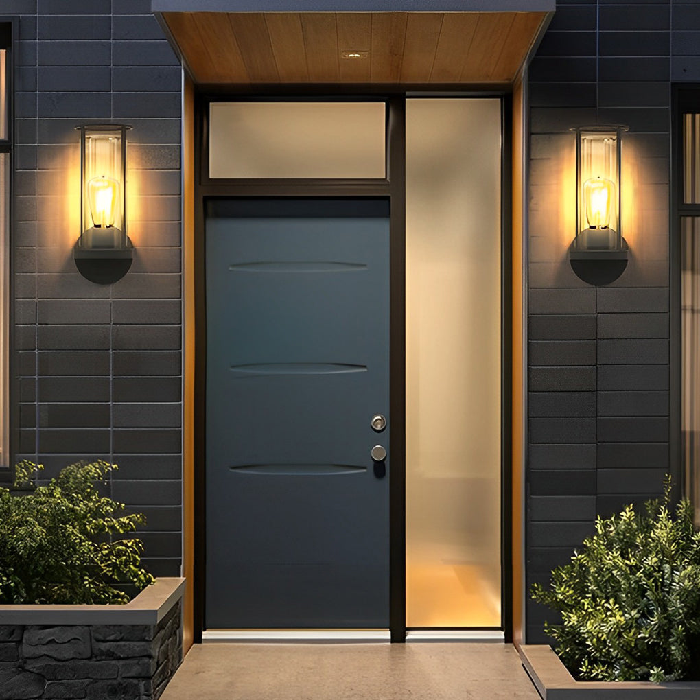 Modern Minimalist Round Stainless Steel Outdoor Light – Wall & Post Installation Options