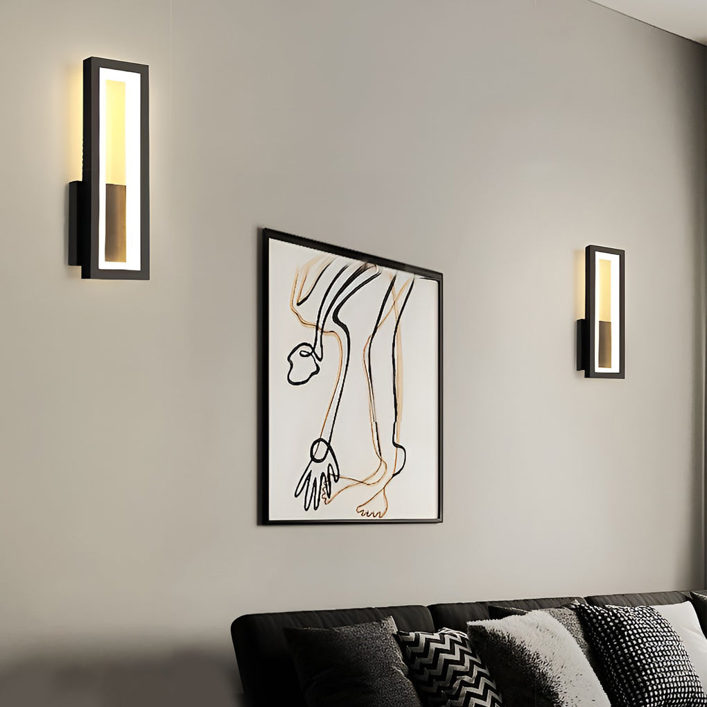 Rectangular LED Modern Wall Lamp Wall Sconce Lighting Wall Light Fixture