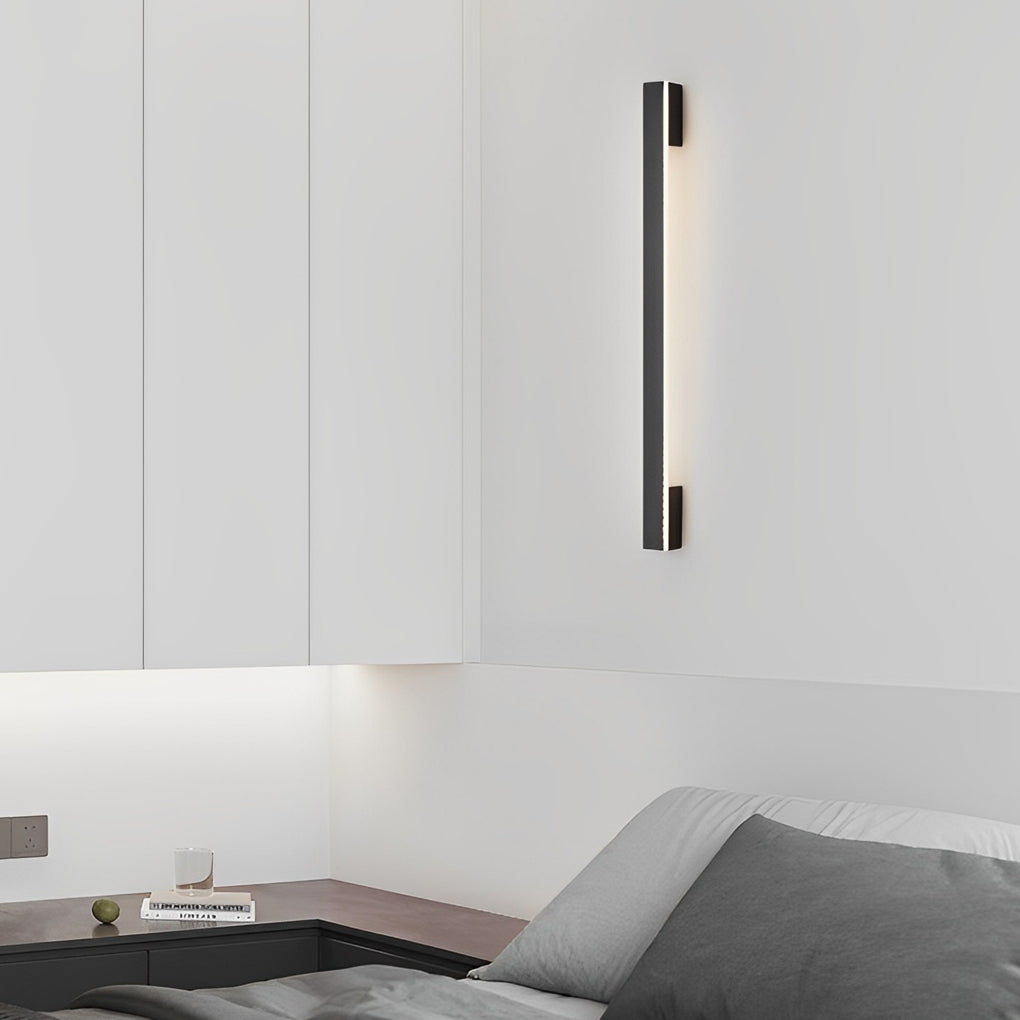 Minimalist LED Linear Lights Three Step Dimming Copper Modern Wall Lamp