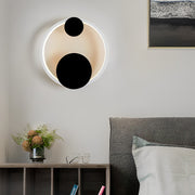 Round Decor Three Step Dimming LED Creative Nordic Wall Sconce Lighting - Dazuma