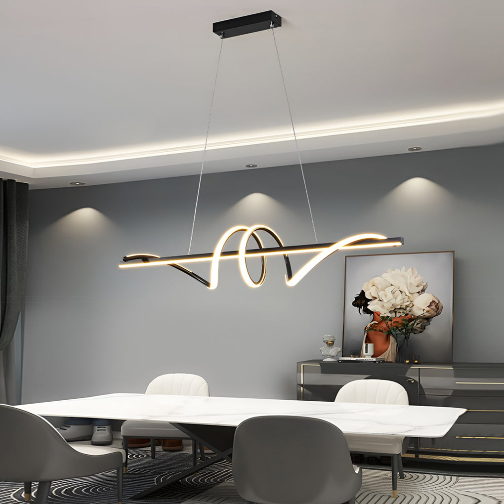 Creative LED Stepless Dimming Nordic Kitchen Chandeliers Ceiling Lighting