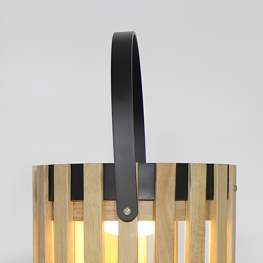 Portable Lantern Design Waterproof LED Modern Solar Outdoor Floor Lamp