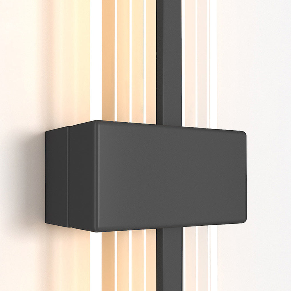 Creative Rectangle Warm Light Postmodern Wall Lamp Wall Sconces Lighting