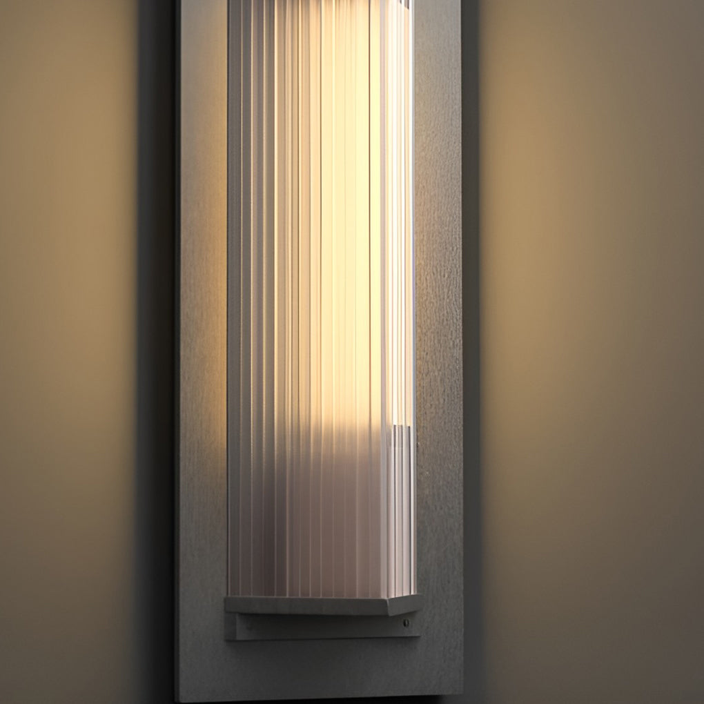 Waterproof LED Solar Vintage Outdoor Wall Light Fixture Wall Lamp