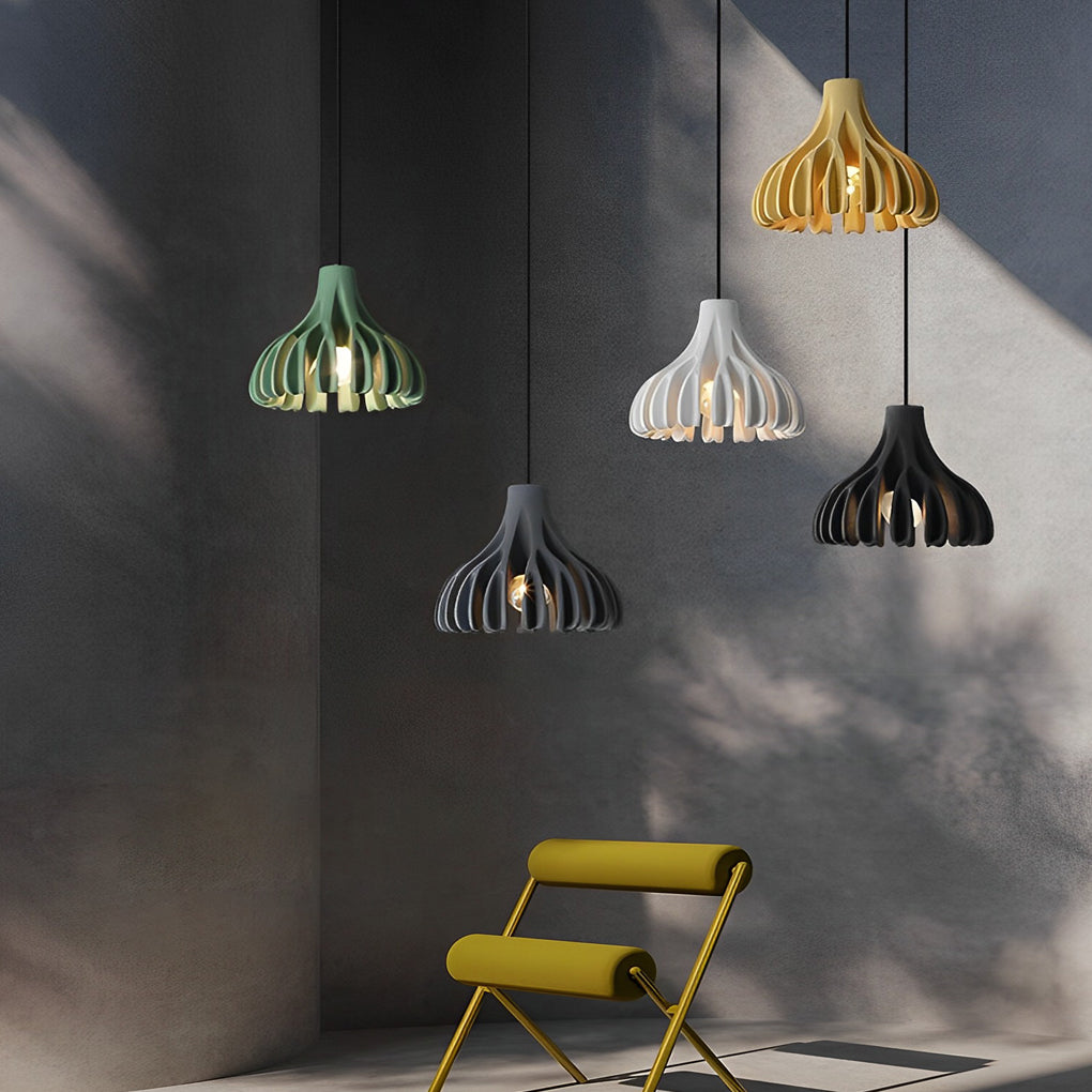 Creative Resin Multi Color Nordic Chandelier Pendant Light Hanging Lamp