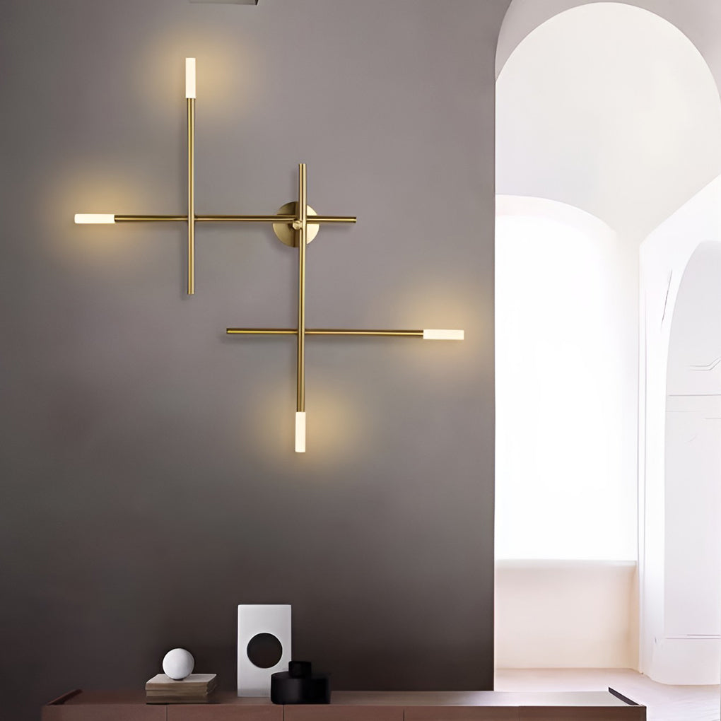 Creative Geometric Strip LED Modern Wall Lamp Wall Sconce Lighting