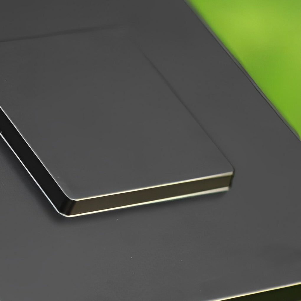 Intelligent Lighting Square Black Solar Lawn Lights with Ribbed Glass Pathway Lights